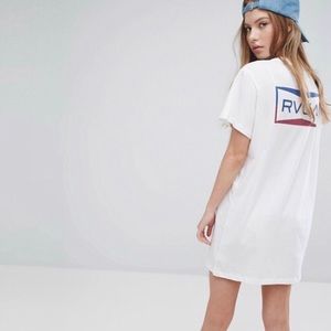 NWOT RVCA Oversized T-Shirt Dress size S/M